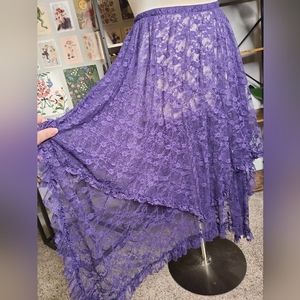 BNWT Free People French Courtship Half Slip size Large